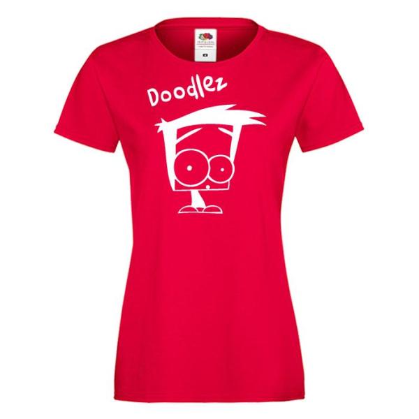 Заказать футболку «Doodlez» онлайн в интернет магазине Любо-принт Футболка «Doodlez», пример печати